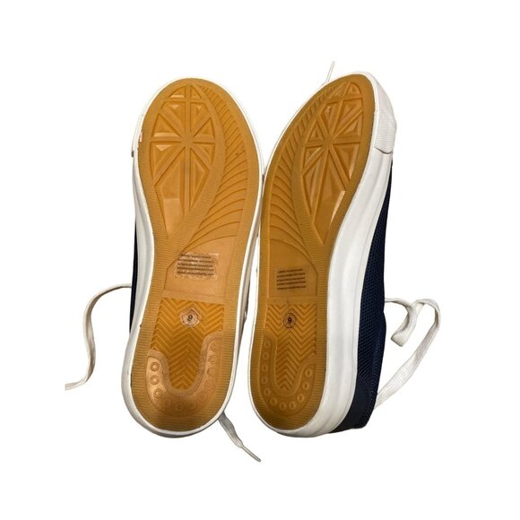 Lucky Brand Navy Blue Scott Lace-Up Sneakers Mens Size 9 US | Brand New - Picture 2 of 3